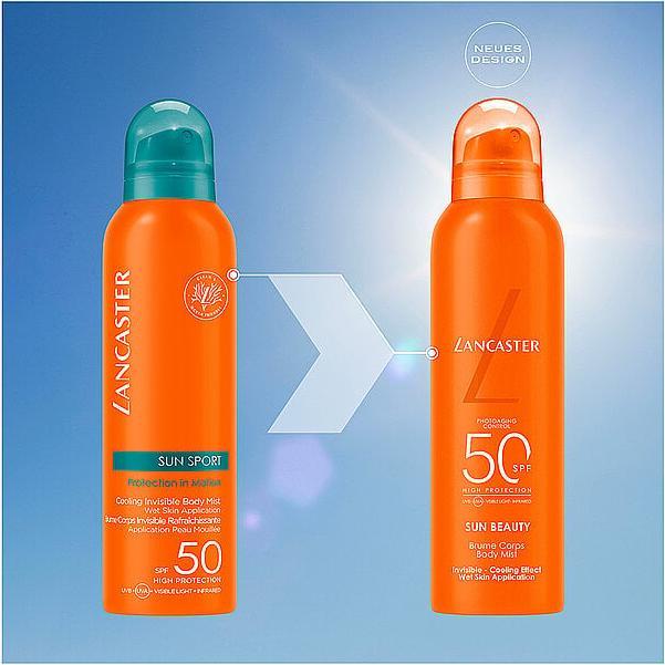 Produktbild Lancaster Sun Beauty Body Mist Sun Protection Factor 30 (Sonnenspray, SPF 30, 200 ml, 200 g)
