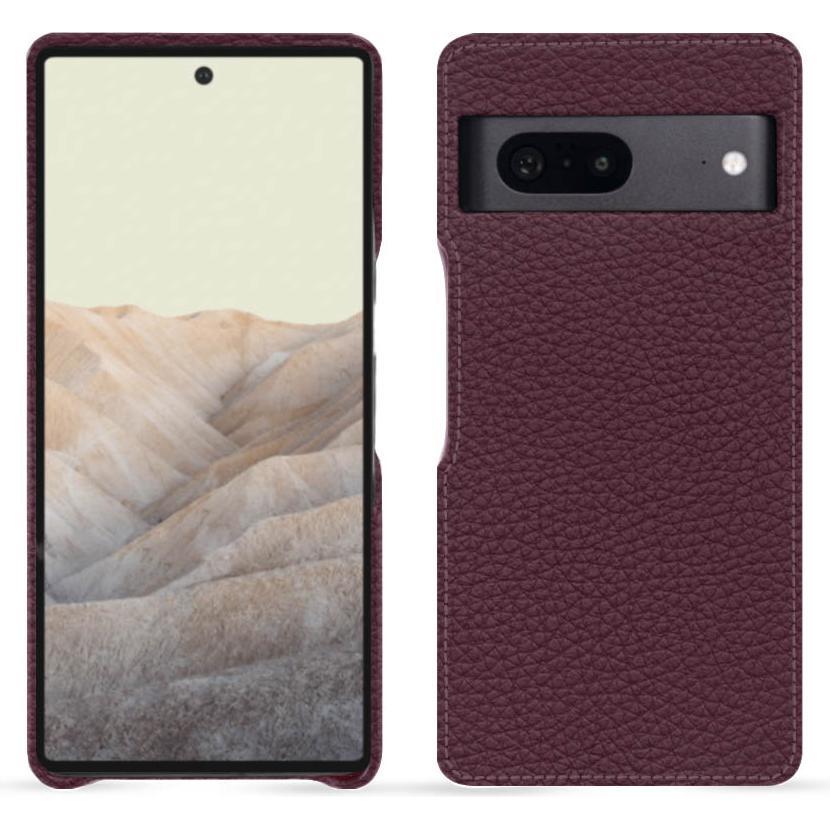 Noreve Lederschutzhülle (Google Pixel 7), Smartphone Hülle, Violett