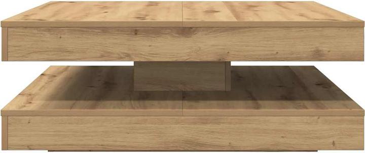 Immagine prodotto vidaXL Tavolino girevole a 360 gradi in rovere Artisan 90x90x34,5 cm