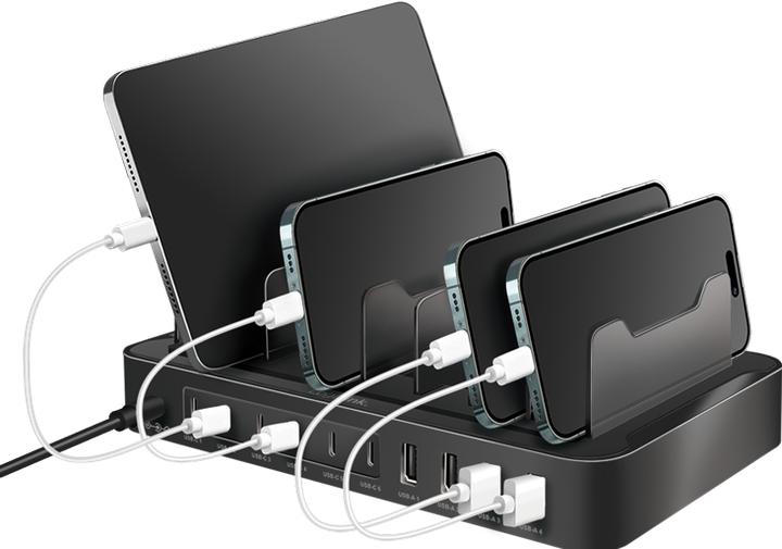 Produktbild LogiLink USB-C Ladestation (120 W)