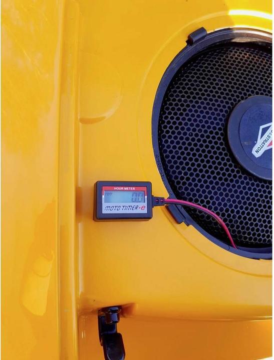 Actual product image Motogroup Hour meter LCD display, digit height 6,5mm