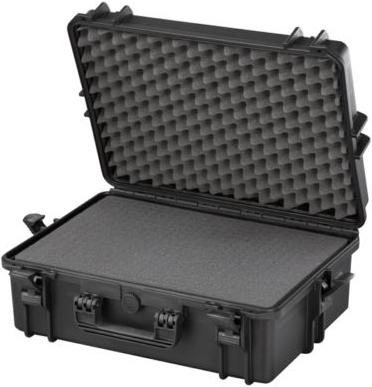 Actual product image TomCase Outdoor Case, waterproof case with cube foam insert, hard case, photo case, ka (Camera shoulder bag)