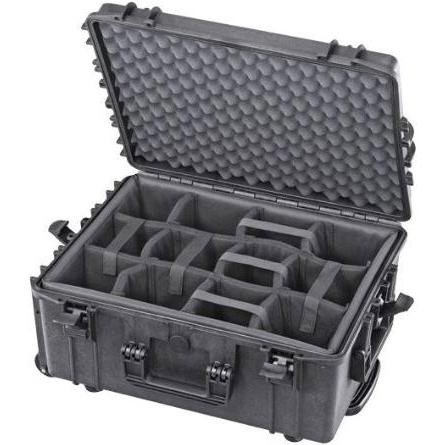 Thumbnail - TomCase Profi Fotokoffer Kamerakoffer mit gepolsterter Inneneinteilung aus Nylon - flexibel anpassbar (Fotokoffer), Kame...