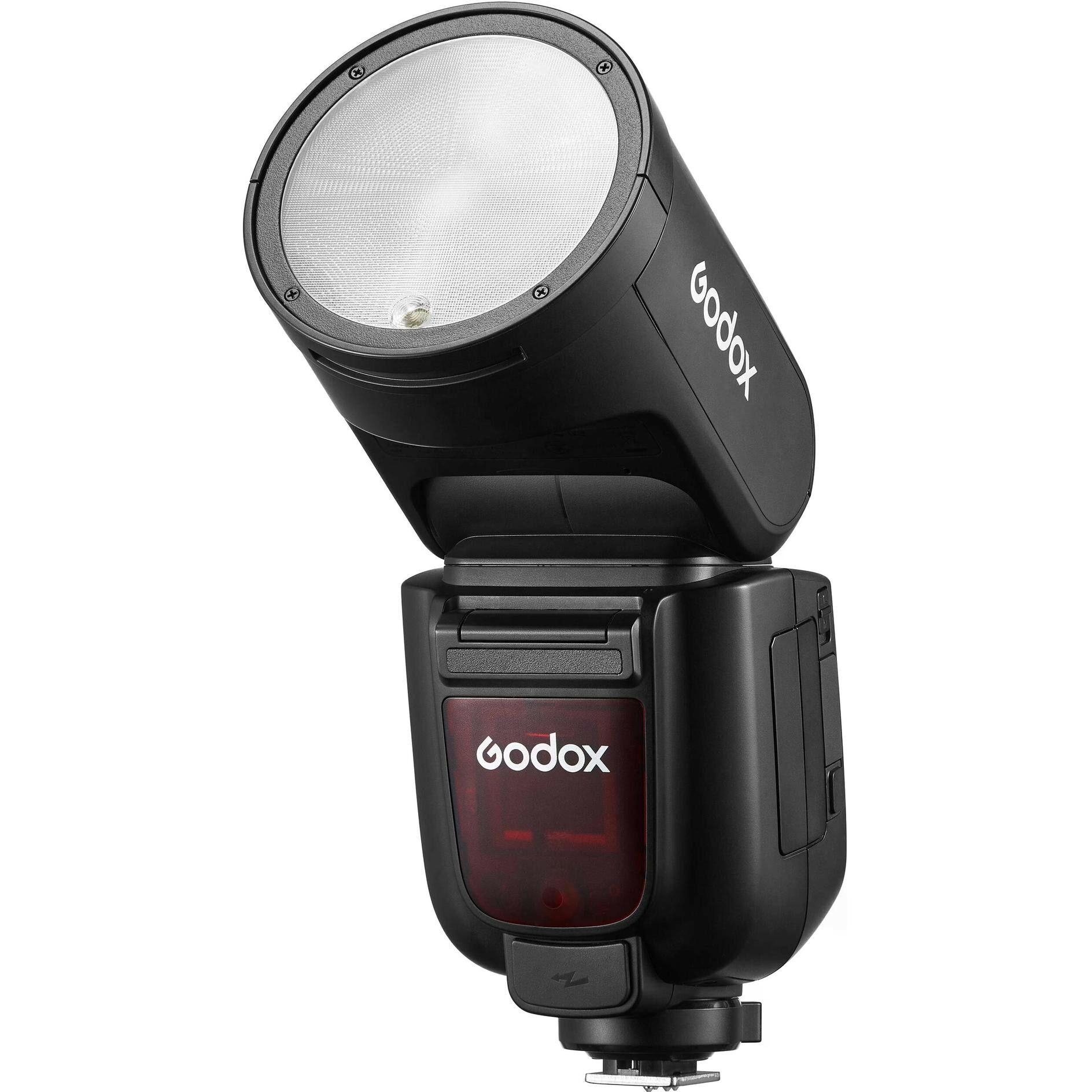 Godox V1 Pro F (Aufsteckblitz, Fujifilm), Blitzgerät, Schwarz