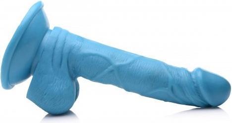 Produktbild Pop Peckers Poppin Dildo 16.5 cm - Blue