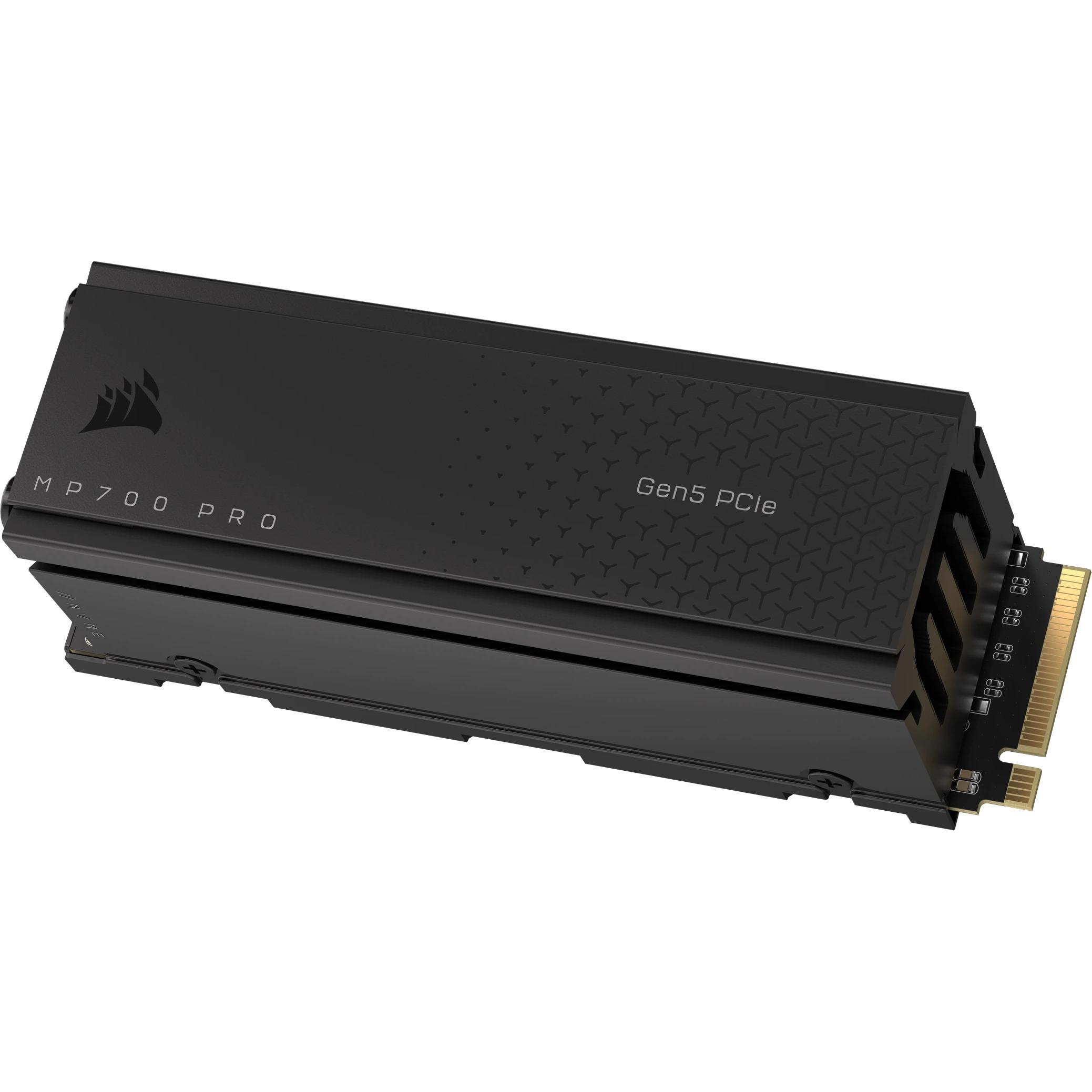 Thumbnail - Corsair MP700 PRO 4TB NVMe PCIe M.2 SSD with Cooler (4000 GB, M.2 2280), SSD
