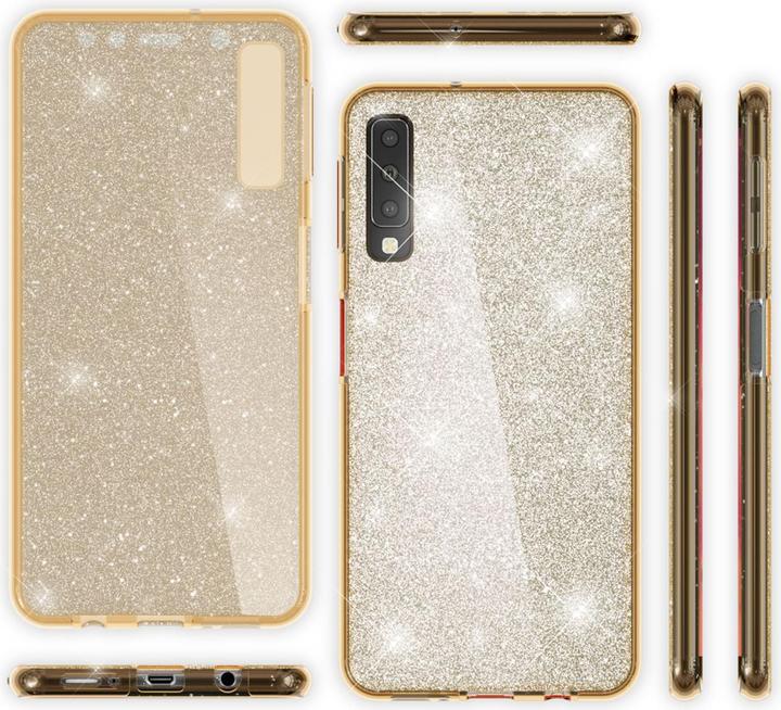 Produktbild Nalia 360 Grad Glitzer Hülle (Samsung Galaxy A7 (2018))