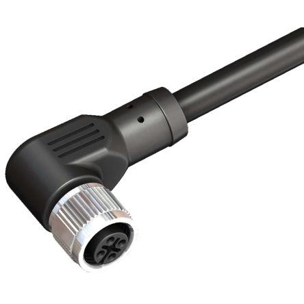 Rs Pro konfektioniertes Sensorkabel 5-adrig Buchse, Elektronikkabel + Stecker