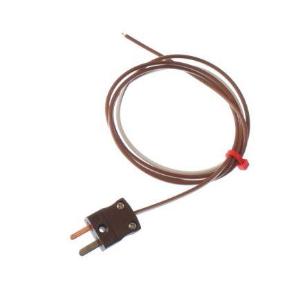Rs Pro PTFE Thermoelement Typ T, Ø 1/0.376mm x 3m -75°C  +250°C