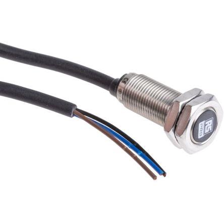 Rs Pro M12 x 1 Näherungssensor zylindrisch PNP 4 mm 10  30 V dc IP68 (Schalter), Elektronikmodul