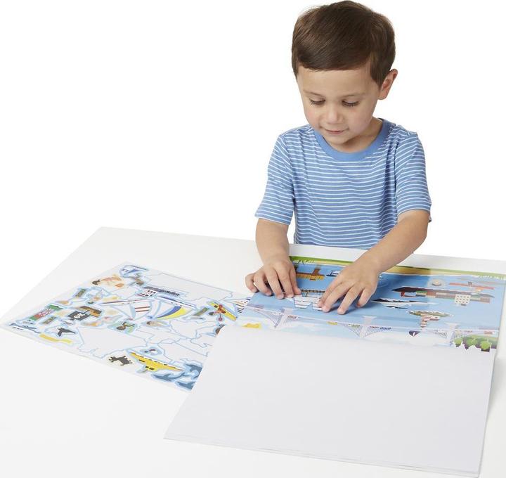 Produktbild Melissa & Doug Stickerbuch Fahrzeuge