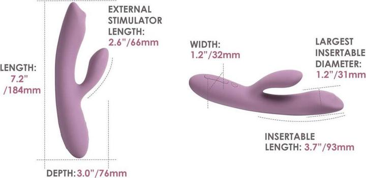 Produktbild Svakom Trysta Neo Rabbit GPunkt Vibrator Rosa