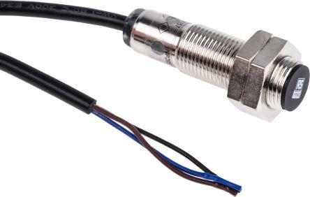 RS PRO M12 x 1 Proximity sensor cylindrical PNP 4 mm 10 30 V dc IP68 (Switch)
