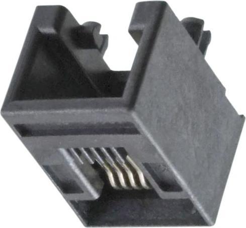 Produktbild Molex SMT Modular Buchse 6/6 gewinkelt