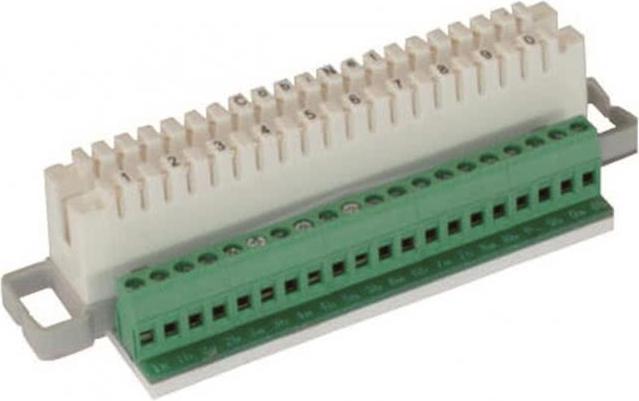 Immagine prodotto Cobinet Striscia di separazione 2/10 terminali a vite LSA lato ponticello fino a 2,5mm D 1020 029