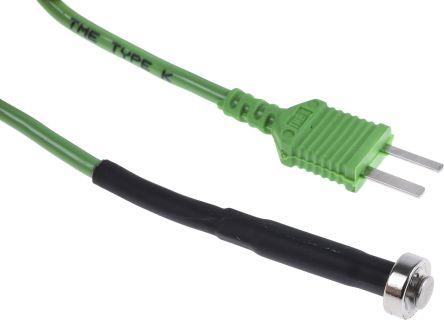 Image du produit Rs Pro Capteur de température, K, magnétique x sonde de surface 5mm, temp. max. 1372 °C