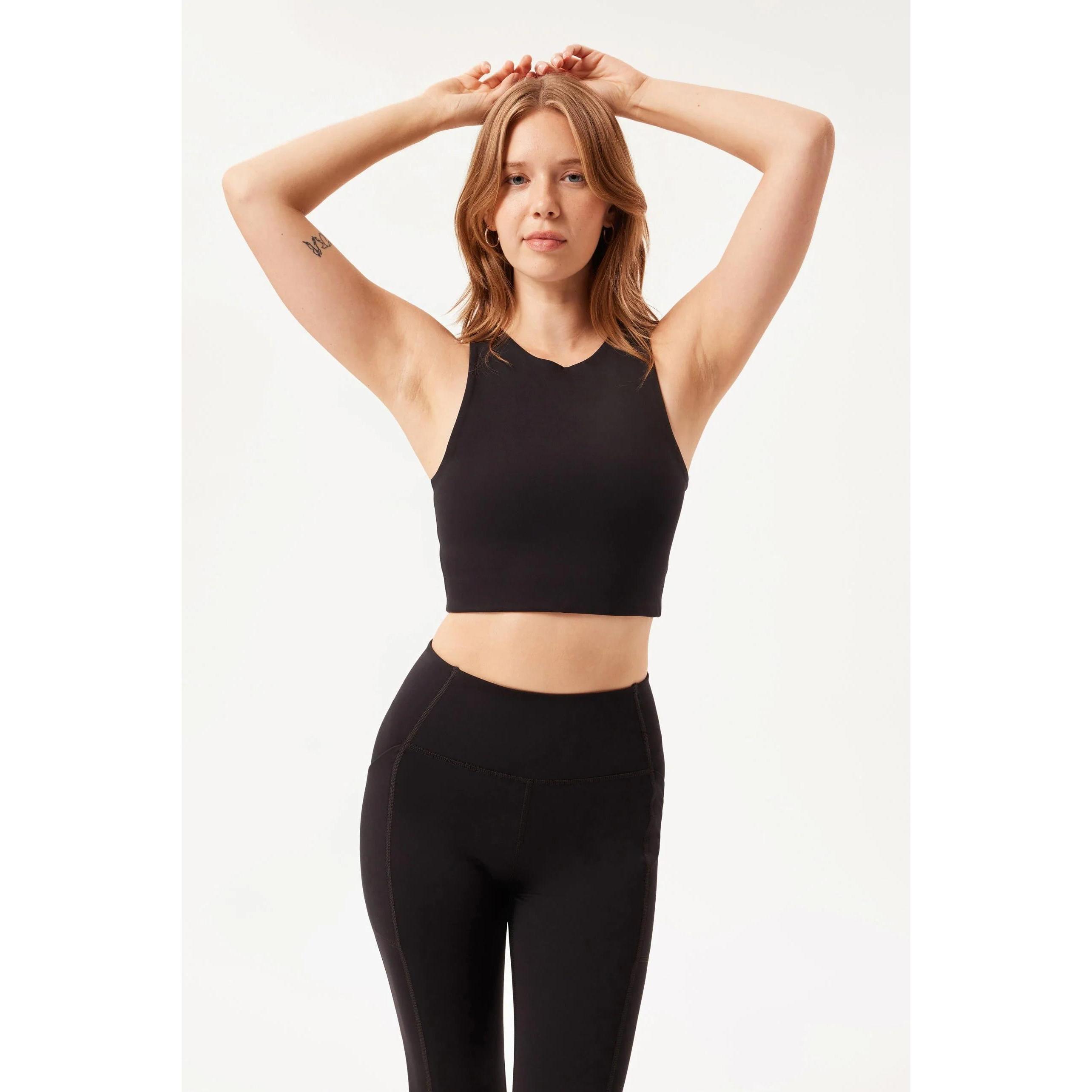 Girlfriend Collective, Sport-BH, damen-port-bh dylan (S), Schwarz, S