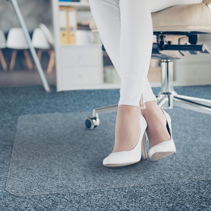 Produktbild Floordirekt Bodenschutzmatte für Hartböden (114 x 130 cm)