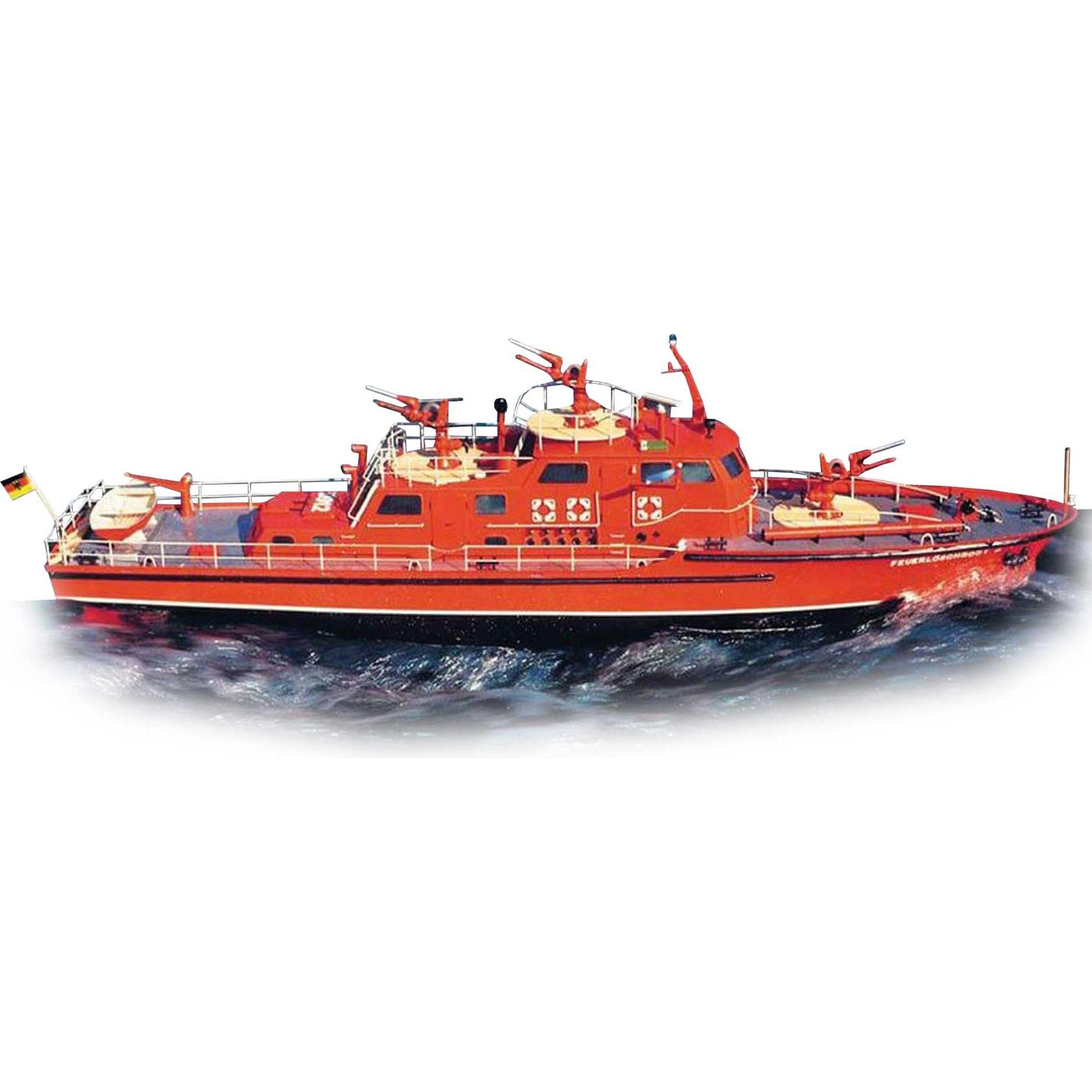 Romarin feuerlöschboot düsseldorf bausatz 1/25