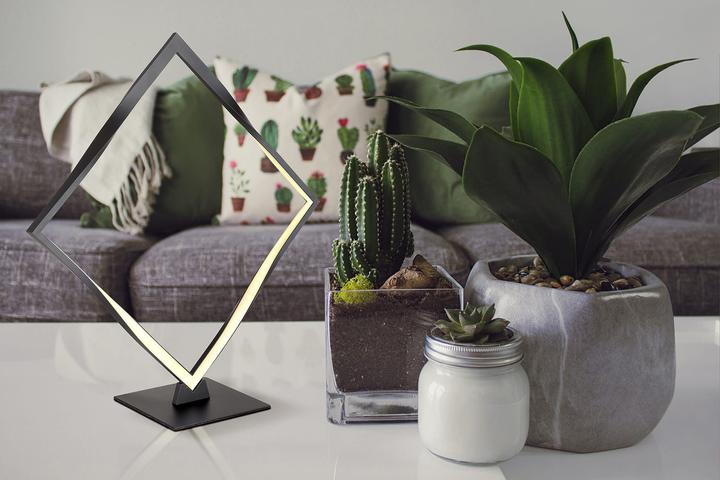 Actual product image Globo Table Lamp Metal Black, 1xled