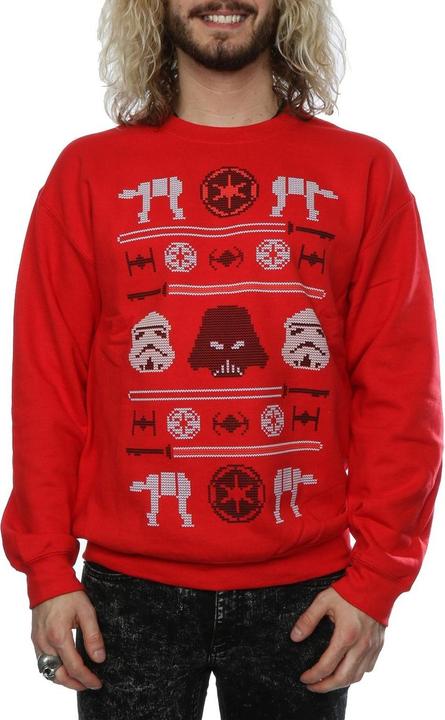 Produktbild Star Wars Christmas Imperial Fair Isle Sweatshirt (XL)
