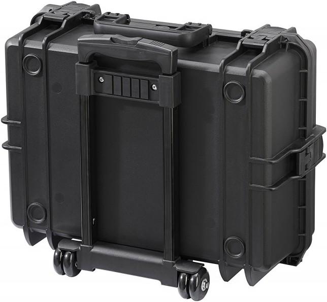 TomCase Profi Fotokoffer Kamerakoffer mit gepolsterter Inneneinteilung aus Nylon - flexibel anpassbar (Fotokoffer)