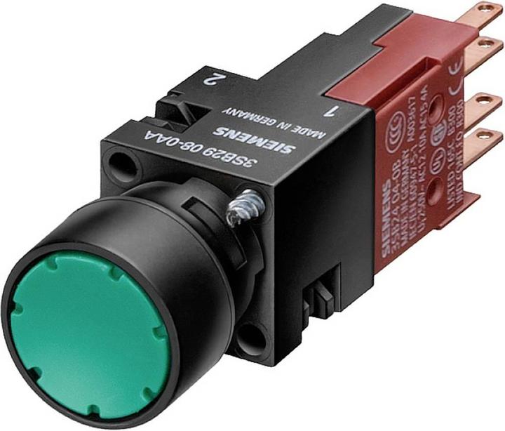 Actual product image Siemens Illuminated pushbutton clear