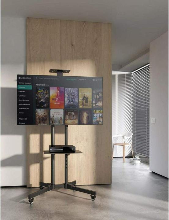 Produktbild Manhattan 461238 TV-Rollwagen 94,0 cm (37" 177,8 cm (70" Neigbar (50 kg, 37" - 70")