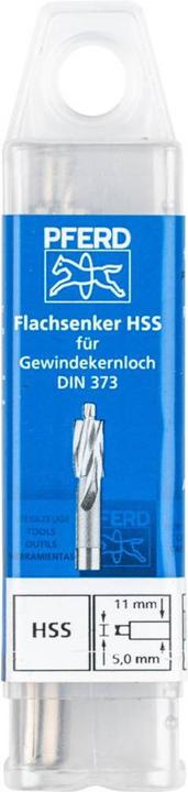 Immagine prodotto Pferd FLS HSS DIN 373 11,0 GKL 25203117 Svasatura 11 mm HSS 1 pz. (11 millimetri)