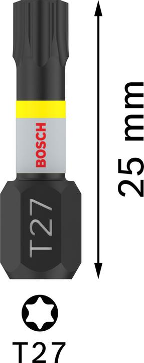 Actual product image Bosch Professional Zubehör PRO Torx Impact Bit