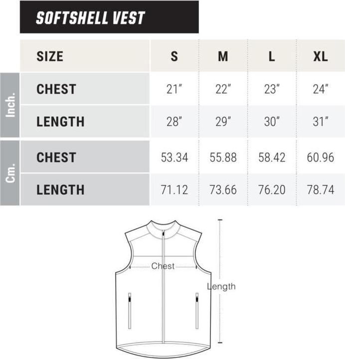 Produktbild Loose Riders Softshell Vest (S)