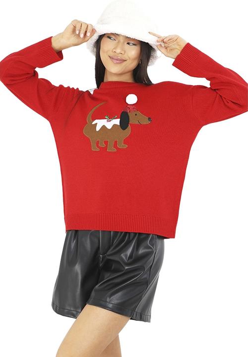 Produktbild Brave Soul Pullover weihnachtliches Design (XS)