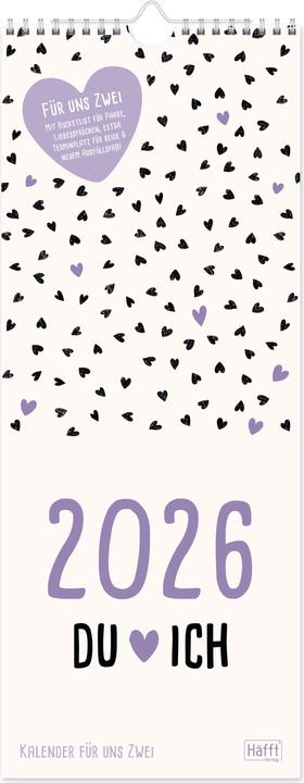 Du+IchKalenderfürunsZwei2026 (Hardcover, German)