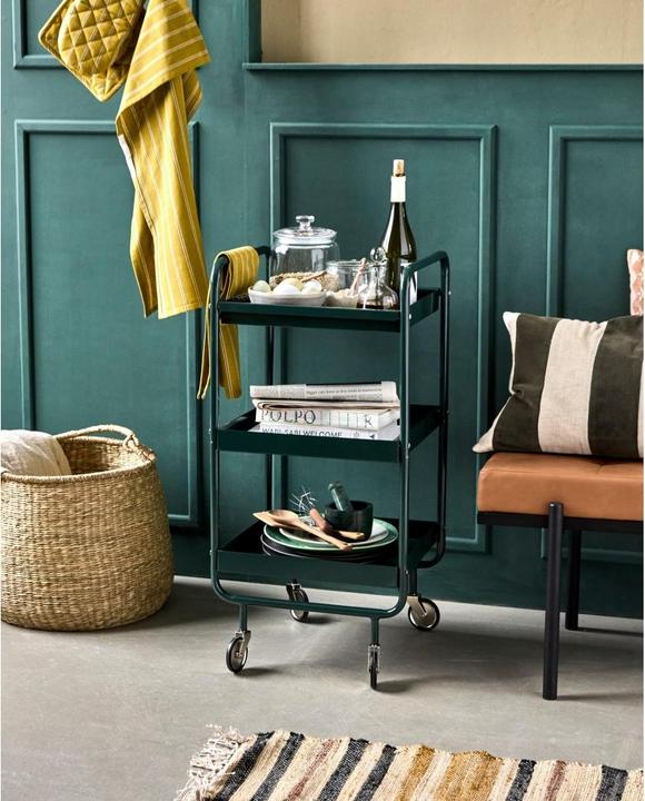 Actual product image House Doctor Trolley, HDRoll, Dark green