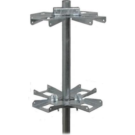 RF Shielding DR-UBNT-AN-4 - Montage Cluster für 4 Sektorantennen (Montage-Kit), Netzwerk Zubehör