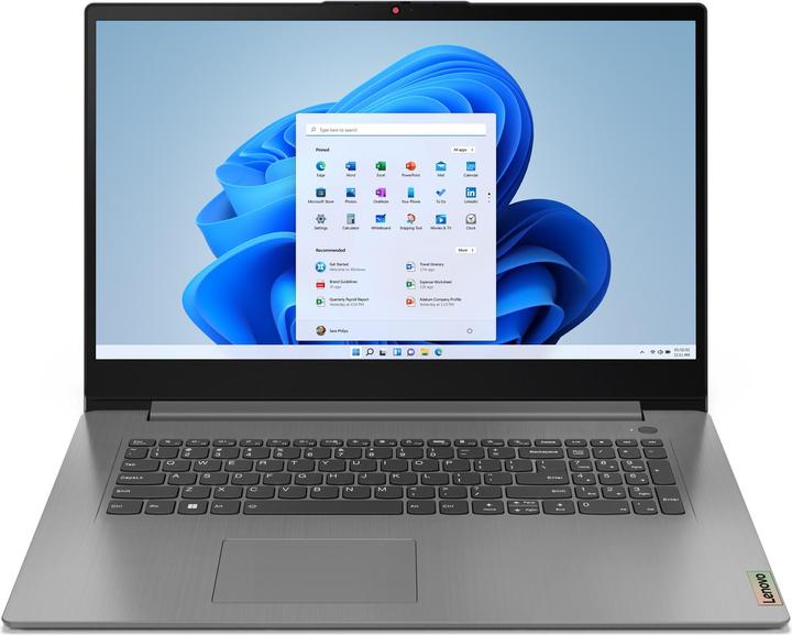 Produktbild Lenovo IdeaPad 3 17IAU7 17.3' Pentium Gold 8505 laptop (82RL0083MH) (17.30", 128 GB, 4.10 GB, Eng. Int., Intel Pentium Gold 8505)