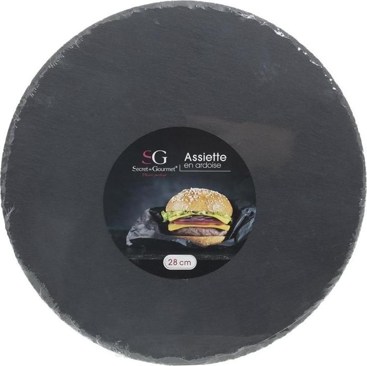 Produktbild Secret de Gourmet 28cm Roundedslate Plate