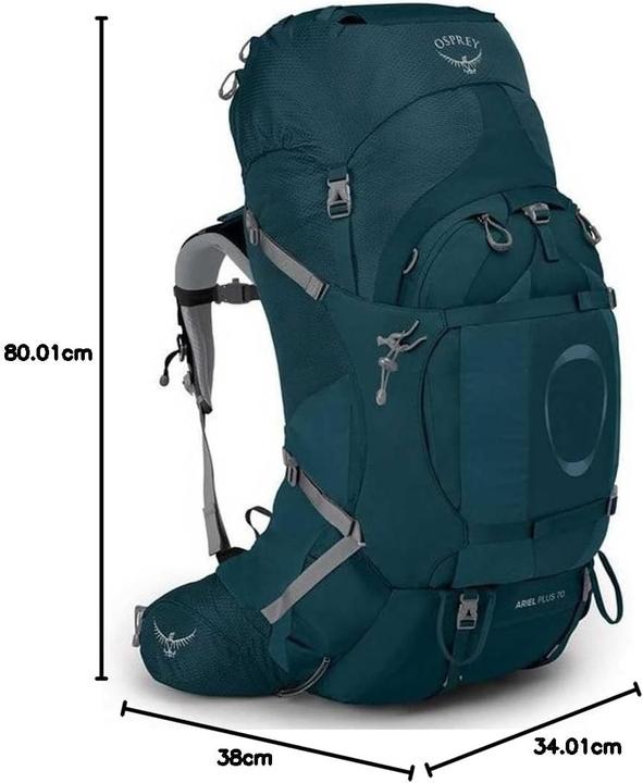 Actual product image Osprey Ariel Plus 70 Backpack (68 l)