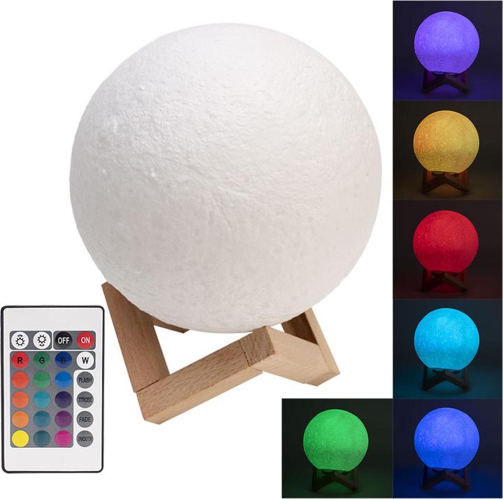 Image du produit Casativo 3D Mond Deko Lampe