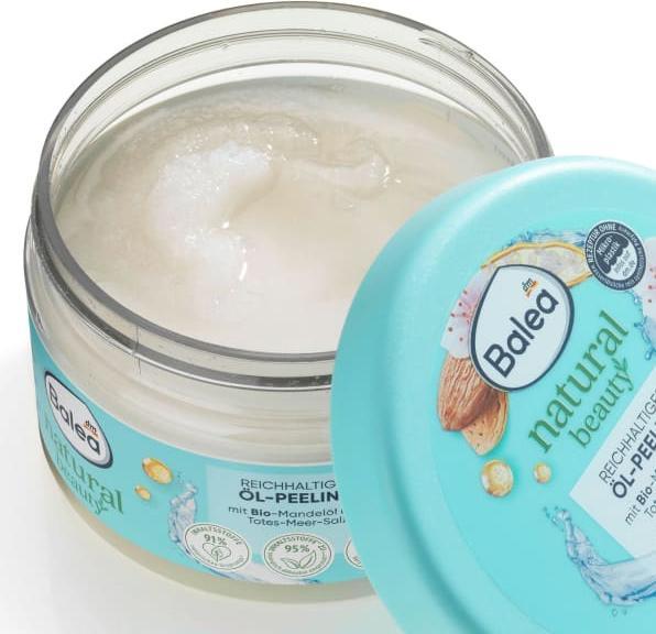 Produktbild dm Balea Natural Beauty Peeling
