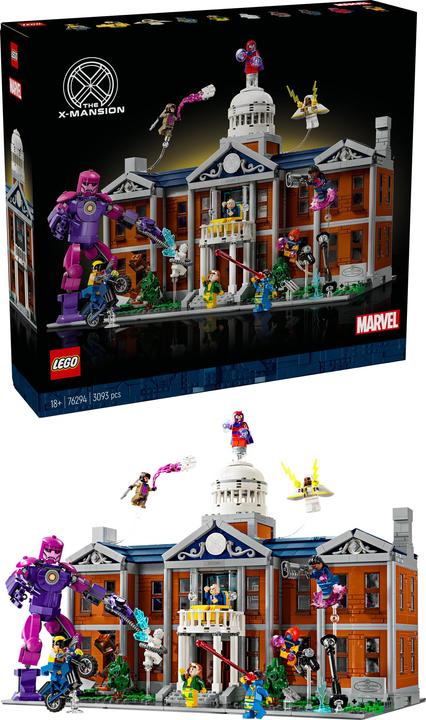 Image du produit LEGO X-Men: X-Mansion (76294, LEGO difficiles à trouver, LEGO Marvel)