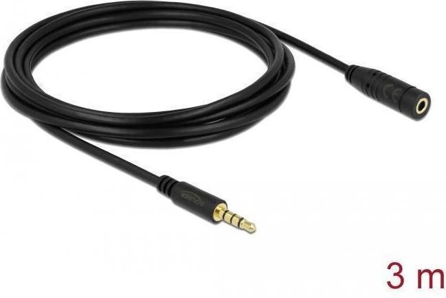 Actual product image Delock Jack extension cable (3 m, AUX cable)