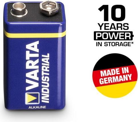 Produktbild Varta Industrial (20 Stk., 9V Block, 640 mAh)