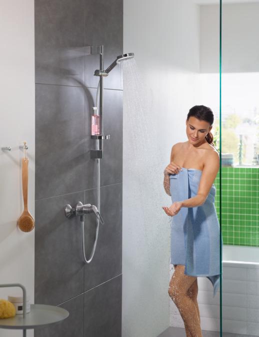 Produktbild hansgrohe HG Brauseset CROMETTA VARIO Bsta Unica'Croma 650mm m Casetta we/chr