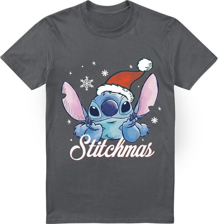 Produktbild Lilo & Stitch A Stitchmas Christmas TShirt (M)