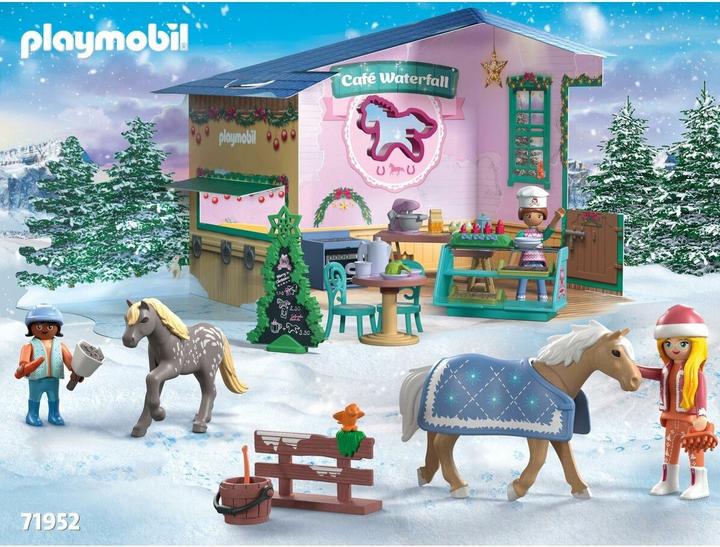 Produktbild Playmobil Weihnachtsbacken im Reitercafé