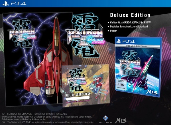 Produktbild NIS Raiden III x MIKADO MANIAX Deluxe Edition (PS4, DE)