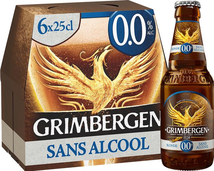 Image du produit Grimbergen Blonde (6 x 25 cl)