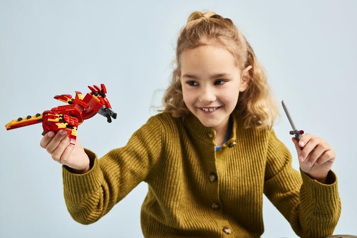 Produktbild LEGO Fawkes: Dumbledores Phönix (76448)