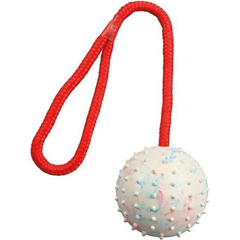 Trixie Ball mit Wurfseil D=7cm/30cm (Bälle), Hundespielzeug